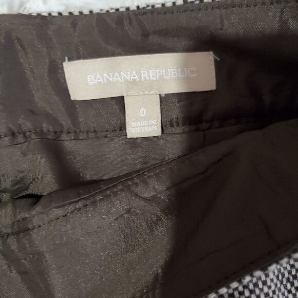 Banana republic a Line Mini skirt sz 0 - Picture 6 of 6